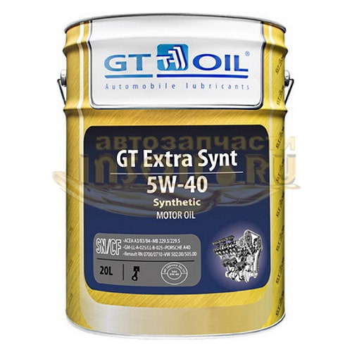 GT Extra Synt 5W-40 20L